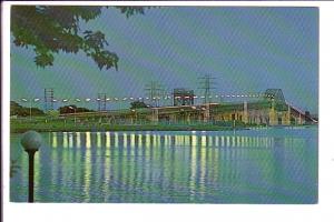 Burlington Skyway Night Lights, Hamilton, Ontario, Photo Jack Bain