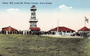 Green Hill Look-Off, Pictou County,  Nova Scotia, Canada, Early Postcard