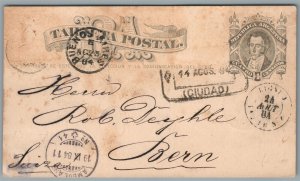 ARGENTINA 1884 ANTIQUE POSTCARD