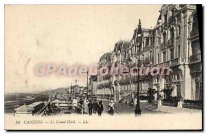 Old Postcard Cabourg Grand Hotel