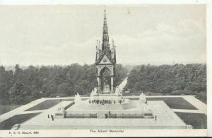 London Postcard - The Albert Memorial - Ref 11524A