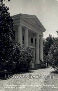 Southern White Pillars Melrose - Real Photo in Natchez, Mississippi