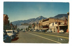 UT - Brigham City. Main Street ca 1950   (crease, chip)