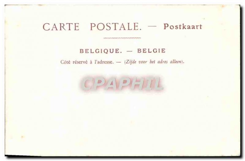 Old Postcard Brussels La Maison du Roi