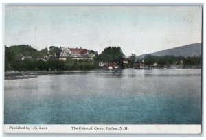 c1910's The Colonial Center Harbor New Hampshire NH Unposted Antique Postcard 