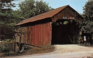 Rich Valley Covered Bridge Noble, Ohio OH