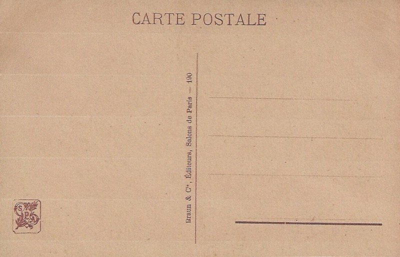 HR-23 - Nude French Model Leaning on a Tree Risque B&W Picture Postcard