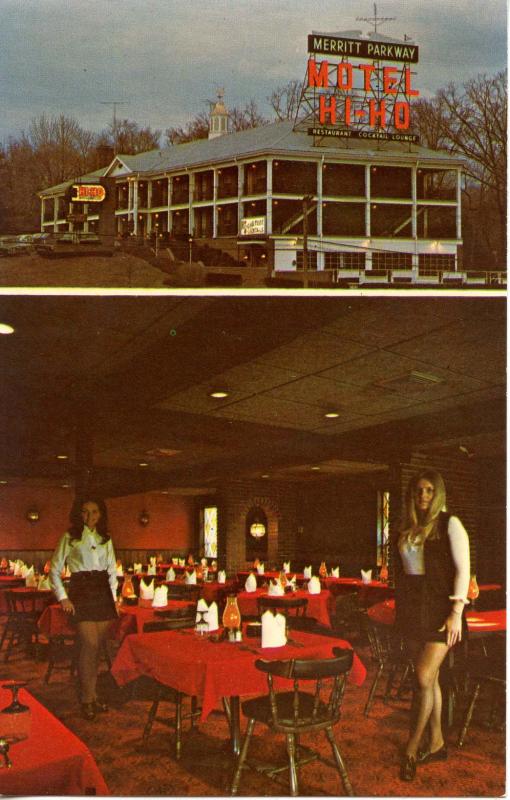 CT - Fairfield. Merritt Parkway Motor Inn & Restaurant Hi-Ho