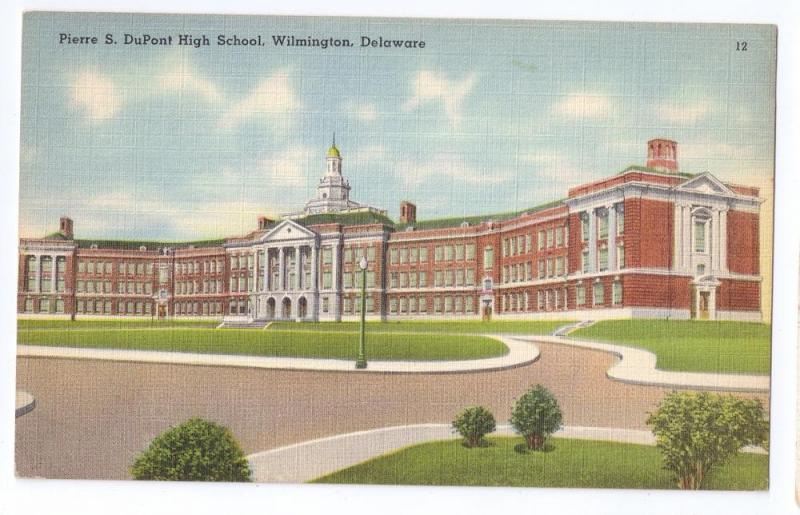 Pierre S. DuPont High School Wilmington DE Linen