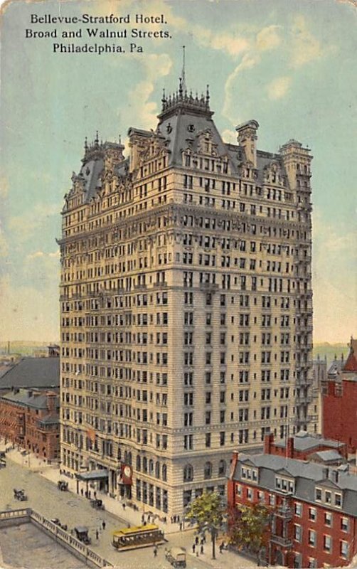 Bellevue-Stratford Hotel Broad and Walnut Streets - Philadelphia, Pennsylvani...