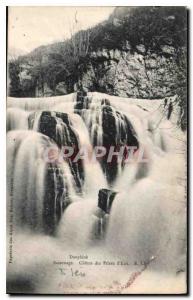 Old Postcard Dauphine Sassenage Falls Water intakes