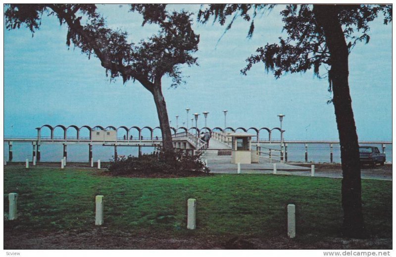 The New Jekyll Island Fishing Pier,Jekyll Island, Georgia,40-60s