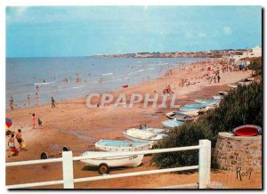 Postcard Modern Bretignolles sur Mer La Grande Plage and Cote