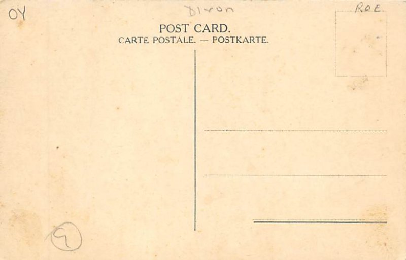 SS Lapland Red Star Line Writing on back, missing stamp 