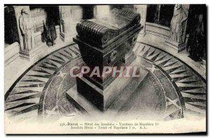 Old Postcard Paris Hotel des Invalides Tomb of Napoleon 1st