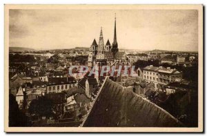 Dijon Old Postcard Panorama