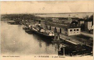 CPA St-NAZAIRE - Le Quai Demange (222992) 