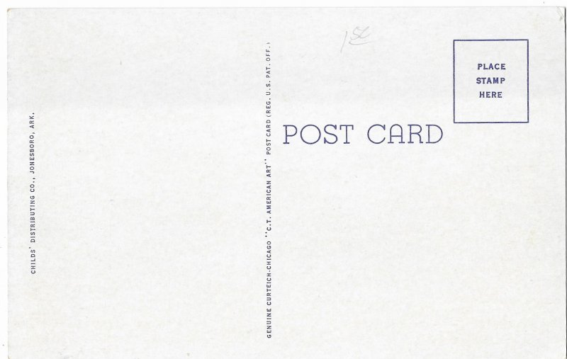 Main Street Looking North Jonesboro Arkansas