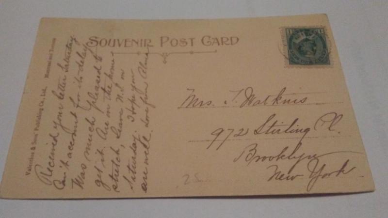 POSTCARD,NOVA SCOTIA,1907,HERRING COVE,$10 OR BEST OFFER