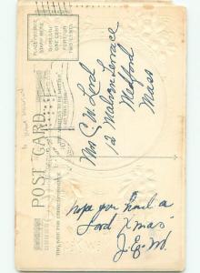 Divided-Back NEW YEAR SCENE Great Postcard AA2094