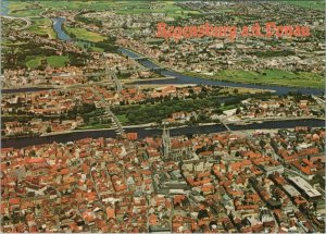 Germany Postcard - Aerial View of Regensburg a.d.Donau, Bavaria RR13368