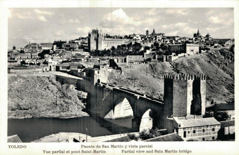 Spain Toledo Puente de San Martin y vista parcial 01.66