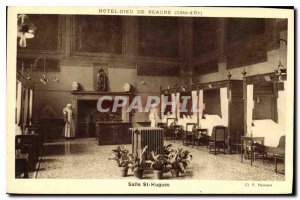 Postcard Old Hotel Dieu in Beaune Cote d'Or Salle St Rugues