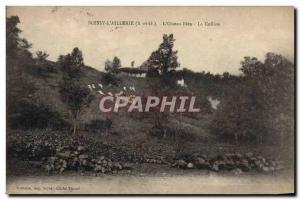 Old Postcard Children Boissy l & # 39Aillerie L & # 39oiseau Blue Hill