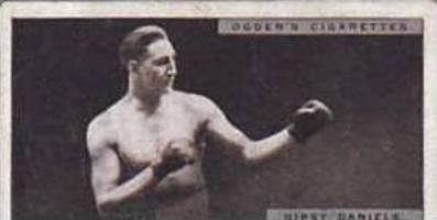 Ogdens Vintage Cigarette Card Pugilists In Action 1928 No 14 Gipsy Daniels