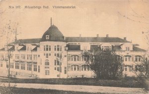 1917 Mössebergs Bad Vintersanatoriet Falköping Sweden Postcard Posted