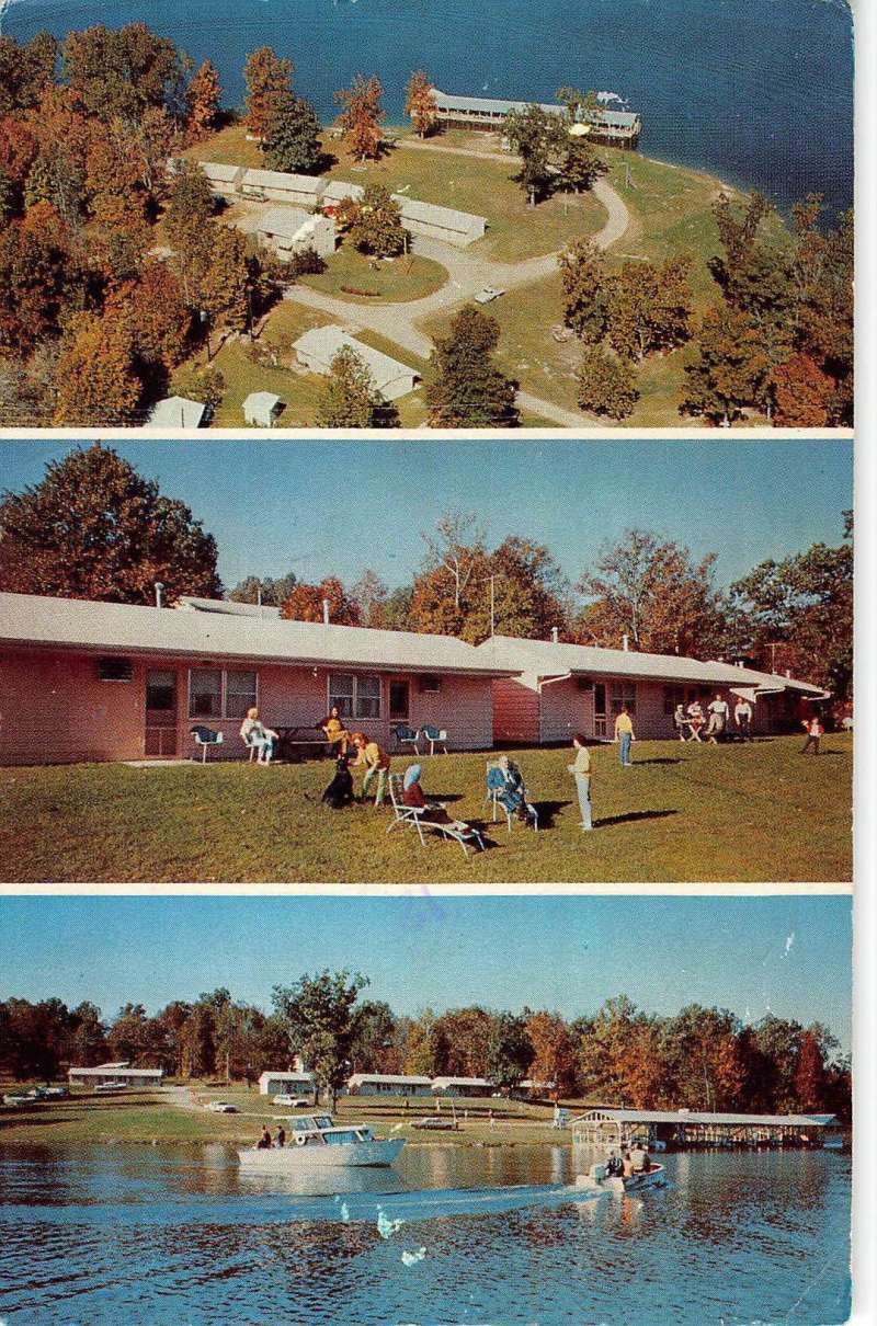 Viola Missouri Fitz Fish N Fun Resort Multiview Vintage Postcard K96002