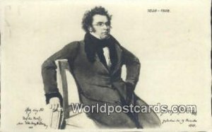 Franz Schubert Austria 1928 