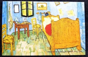 [AG] P699 Vincent Van Gogh Famous Painting Bed Room Furniture (postcard) *New