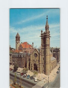 Postcard St. Peter's Church, Albany, New York