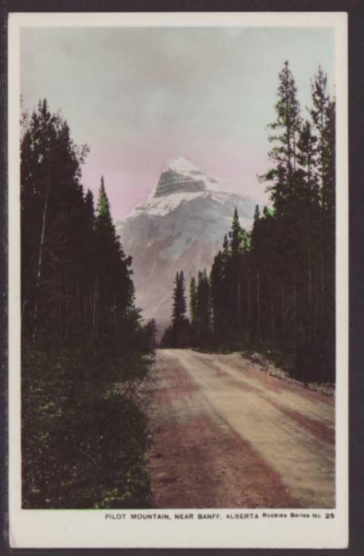 Pilot Mountain,Near Banff,Alberta,Canada Postcard 