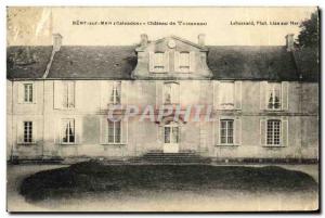 Old Postcard Beny Sur Mer Chateau De Tournebu