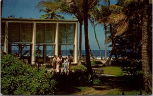 Main Dining Room, Dorado Beach Hotel, Dorado Beach PR c1966 Vintage Postcard Q78