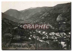 Postcard Modern Ax les Thermes Ariege City View and the Laughing Valley of th...