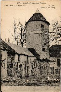 CPA Bataille de Chateau-Thierry - Essomes - L'Abbatiale - La Tour (245154)