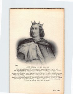 Postcard Saint Louise Roi De France