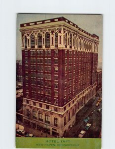 Postcard Hotel Taft New Haven Connecticut USA