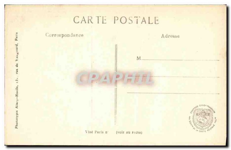 Old Postcard Army Arras Train