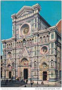 Italy Firenze Facciata del Duomo 1966