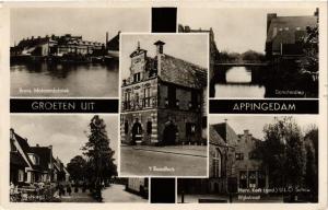 CPA AK APPINGEDAM Groeten Uit NETHERLANDS (728353)