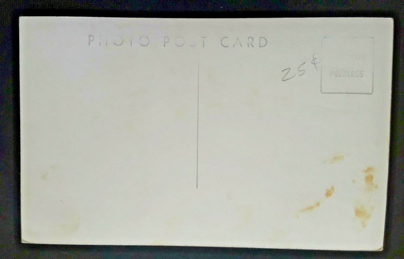 Mint Vintage Original Wright Brothers 1903 Aeroplane Real Photo Postcard