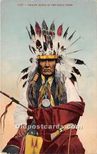 Yellow Horse of the Ponca Tribe Indian Postcard