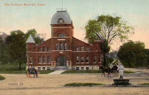 LP14 Norwalk  Connecticut Postcard The Armory