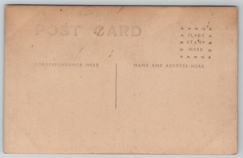 RPPC Fargo ND North Dakota The Shops N.D.A.C. Agriculture College Postcard I26