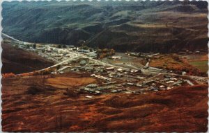 Cache Creek BC British Columbia Aerial View Vintage Postcard F97