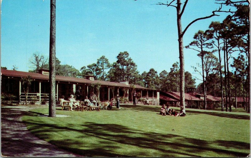 El Rancho Motel Myrtle Beach SC South Carolina Postcard Dexter VTG UNP Vintage 